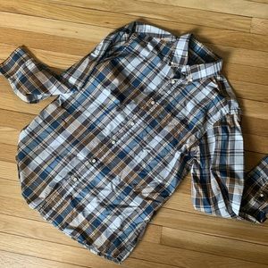 men’s long sleeve button shirt